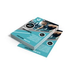 Panfletos em papel couchê 115g 4x4